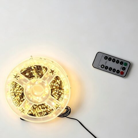 GAEM Электрогирлянда "Роса", L50м, 1000 LED, 8 реж, 6W, IP44, с адапт