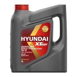 HYUNDAI XTeer Gasoline Ultra Protection 5W30 (4L) масло моторн. синт.\ API SP, ILSAC GF-5, GF-6
