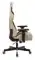 Кресло игровое Zombie Viking 7 Knight коричневый/бежевый ткань/эко.кожа с подголов. крестов. металл