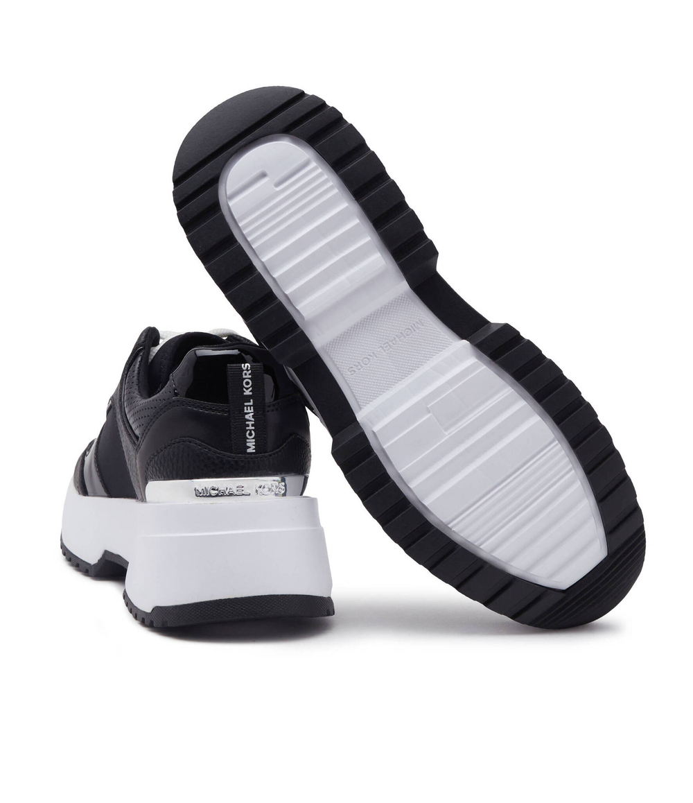 Кожаные кроссовки percy trainer Michael Kors - черный(43H3PCFS1L)