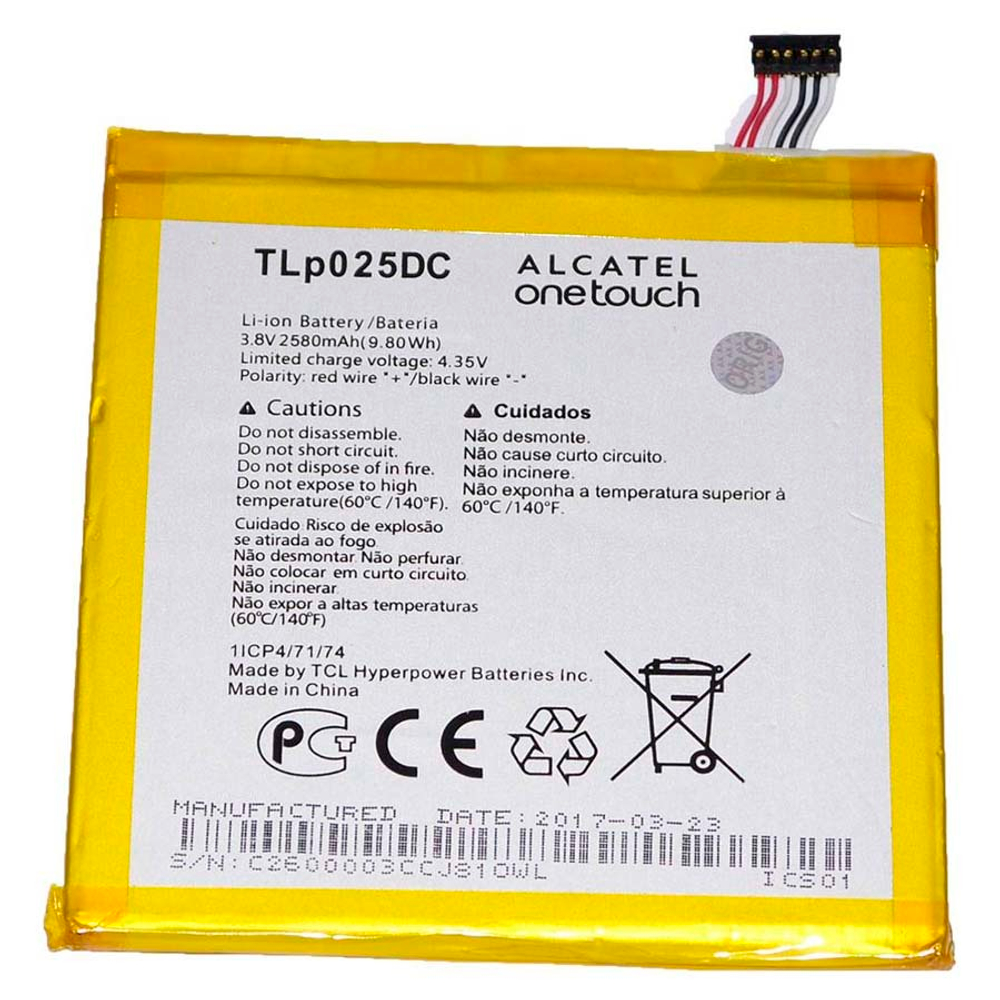 Аккумулятор для Alcatel TLp025DC ( OT-8050D )