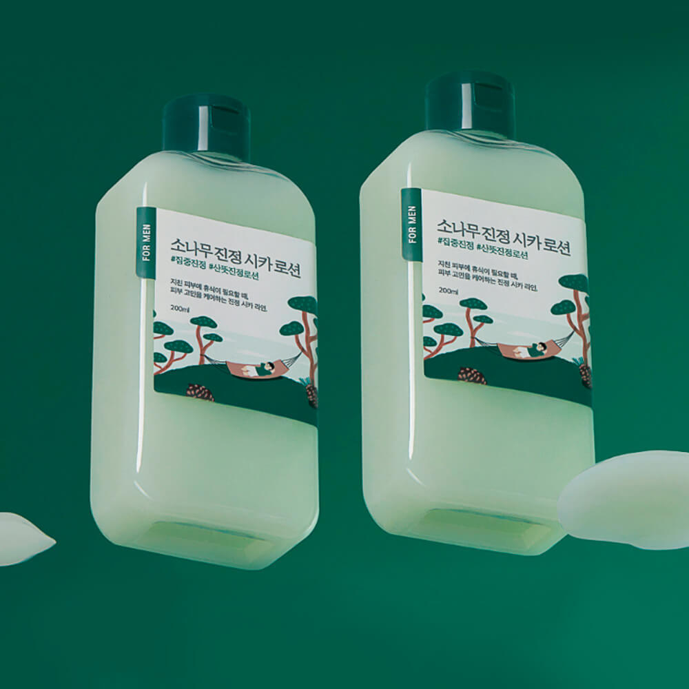 Round Lab﻿ For Men Pine Calming Cica Lotion 200ml