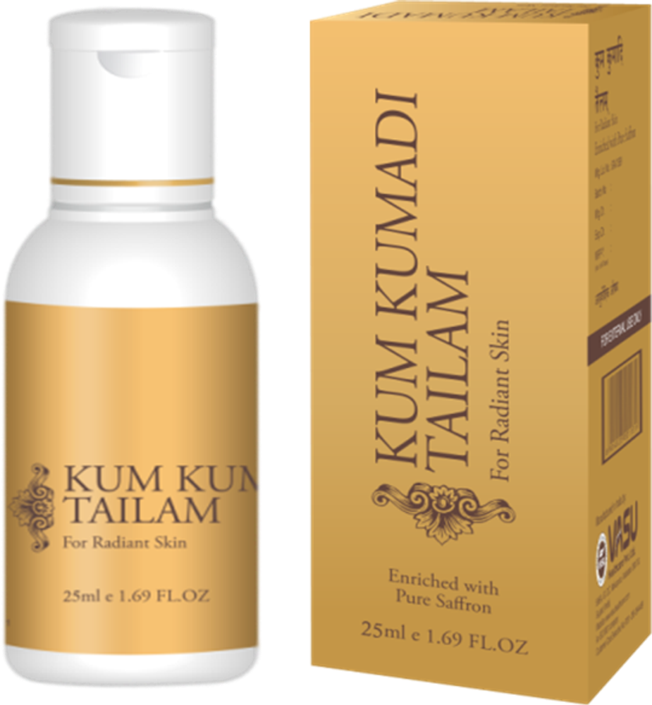 VASU Healthcare Kumkumadi Thailam Омолаживающее масло для лица 25 мл