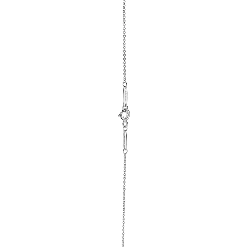 Подвеска из платины с синим сапфиром, Tiffany 💠 Yard - В наличии