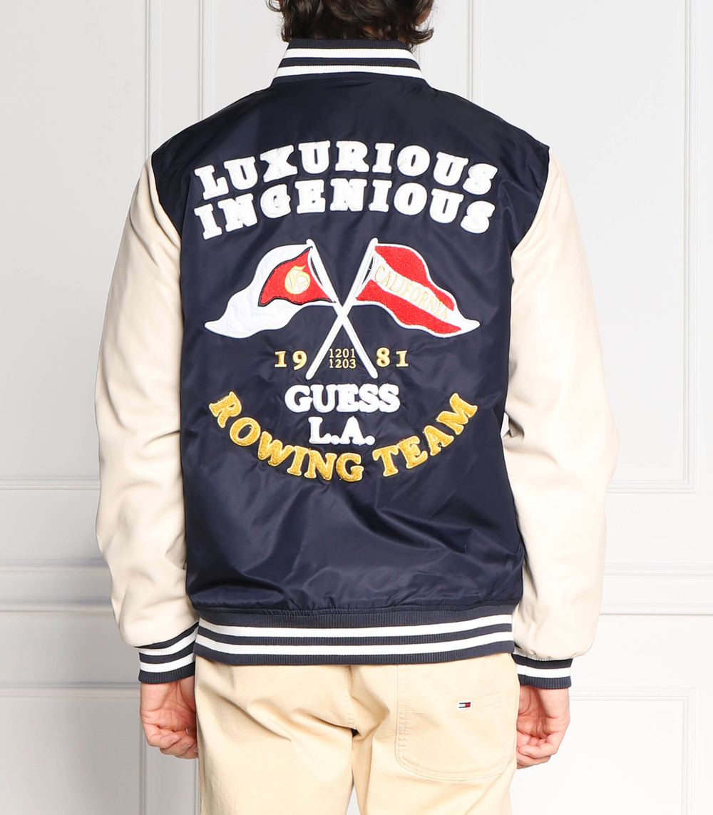 куртка бомбер varsity GUESS - темно-синий(M3RL04 WF490)