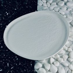 Lenardi 135-066 Тарелка 34х28х2см ЭФИОПИЯ в под.уп.(х8)Фарфор
