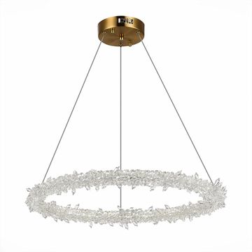 Люстра подвесная LED 1*58W 3000К-6500K SL6105.203.01 золото Lucchero ST-Luce
