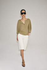 ДЖИНСОВЫЕ ШОРТЫ БЕРМУДЫ СО СРЕДНЕЙ ПОСАДКОЙ — ZW COLLECTION — ZARA