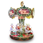 Карусель 6-ти местная «Merry Christmas»