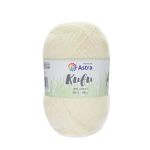 Пряжа Astra Premium (Астра Премиум) Киви (Kiwi) / уп.3 мот. по 100 г, 200 м, 03 белый