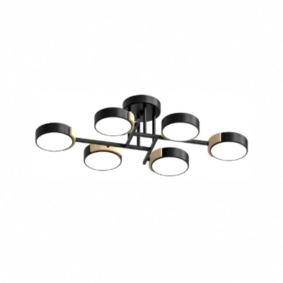 Потолочный cветильник LED4U L3211-830 BK