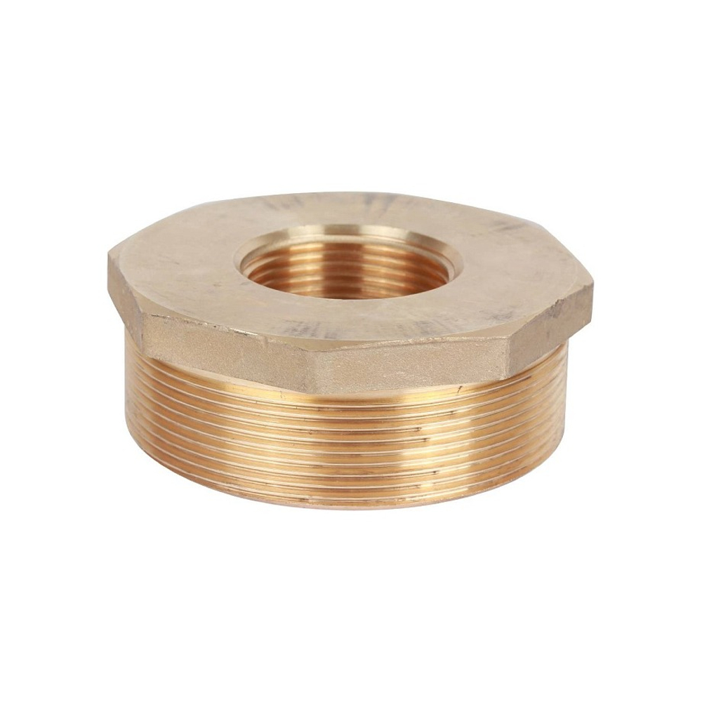 Футорка STOUT SFT 0028 - 3" x 1"1/4 (для стальных труб, латунь без покрытия)