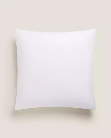 ZARA HOME (200 НИТЕЙ) НАВОЛОЧКА ИЗ ПЕРКАЛЯ, БЕЛЫЙ
