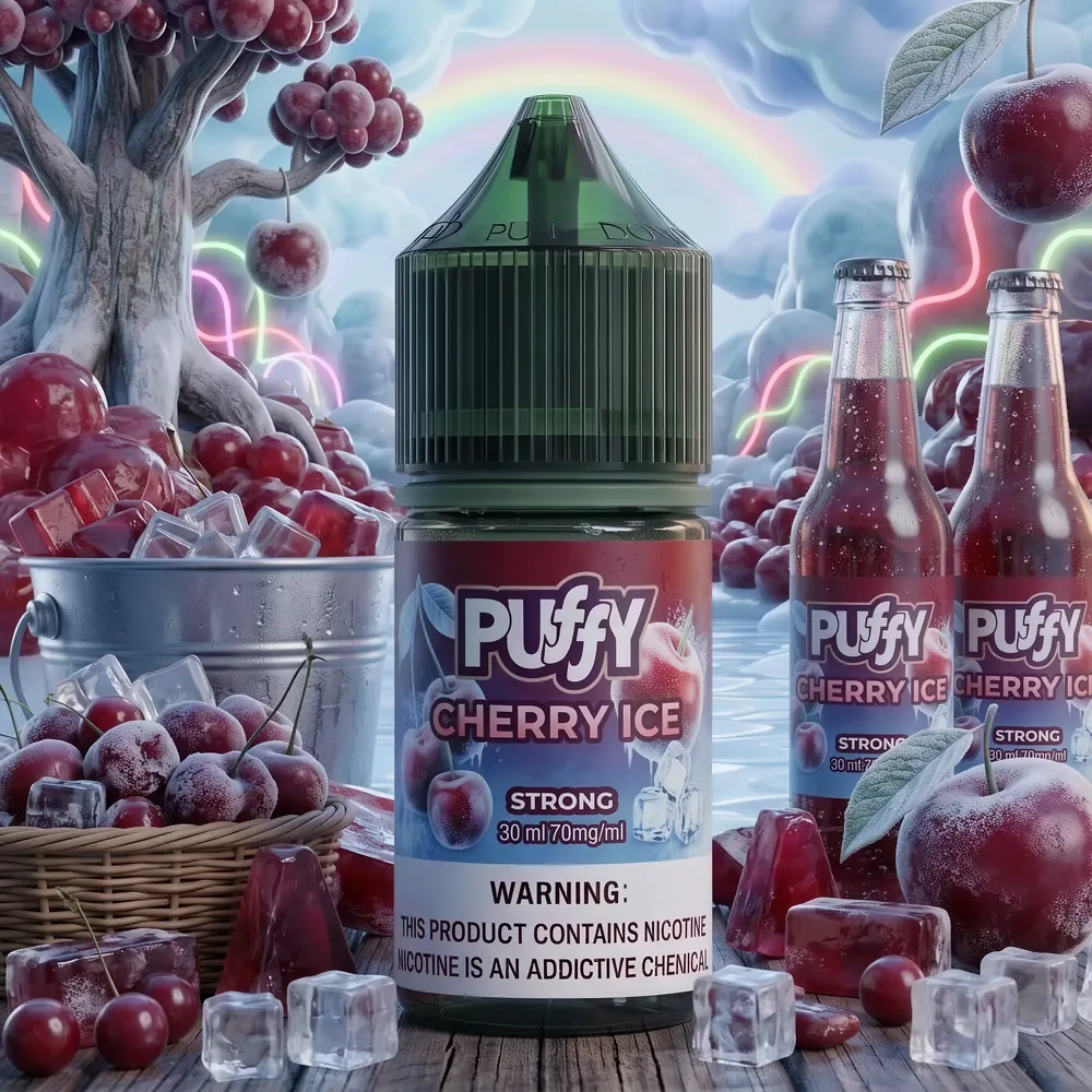 PUFFY – Cherry Ice (30ml, 5% nic)