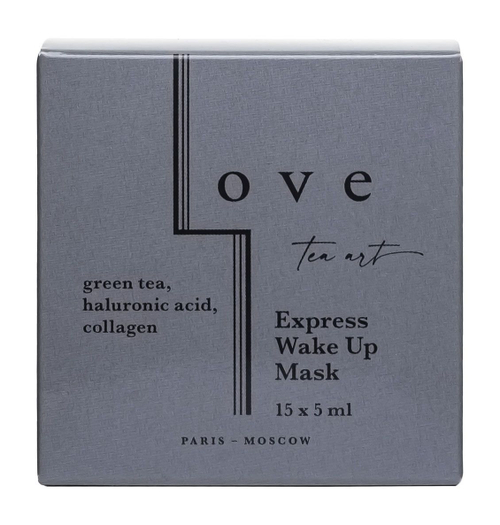 Love Tea Art Пробуждающая экспресс маска-детокс 15х5 мл