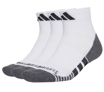 Теннисные носки Adidas Performance Climacool Cushioned Quarter 3P - white/black