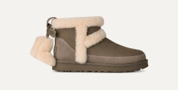 UGG Угги Classic Mini Heritage, серо-зеленый