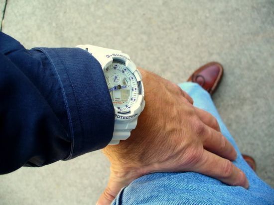 Наручные часы Casio G-Shock GA-100A-7AER