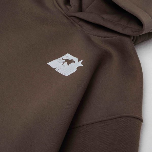 Худи Sportive Goods коричневый - фото 14