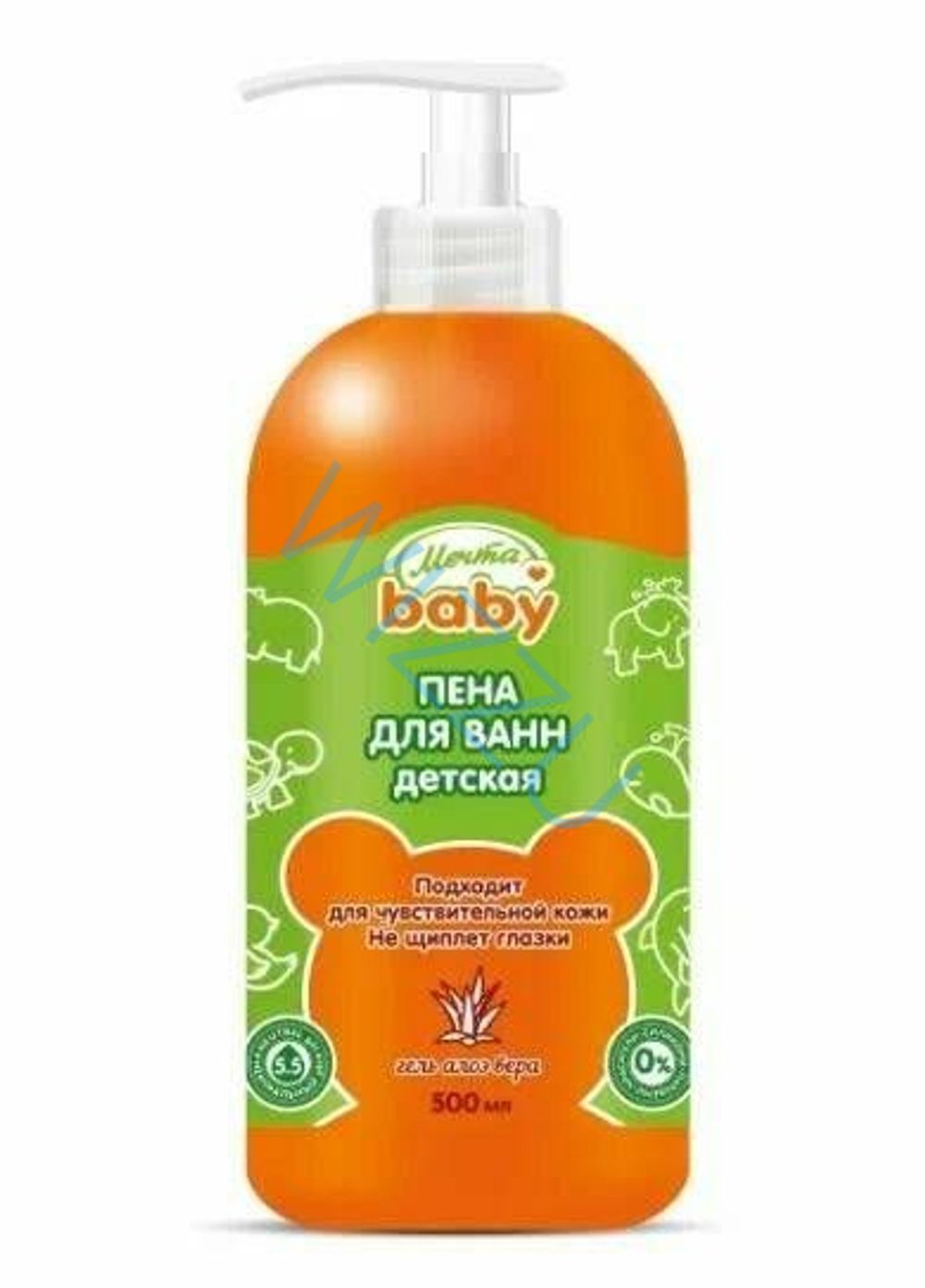 Пена для ванн детская Тутти-фрутти МЕЧТА BABY 500 мл