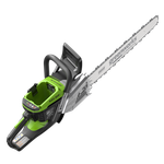 Цепная пила аккумуляторная Greenworks OCS800, 82V, 5,0 кВт, 50 см, бесщеточная, с АКБ 5Ач и ЗУ (2009707UB)