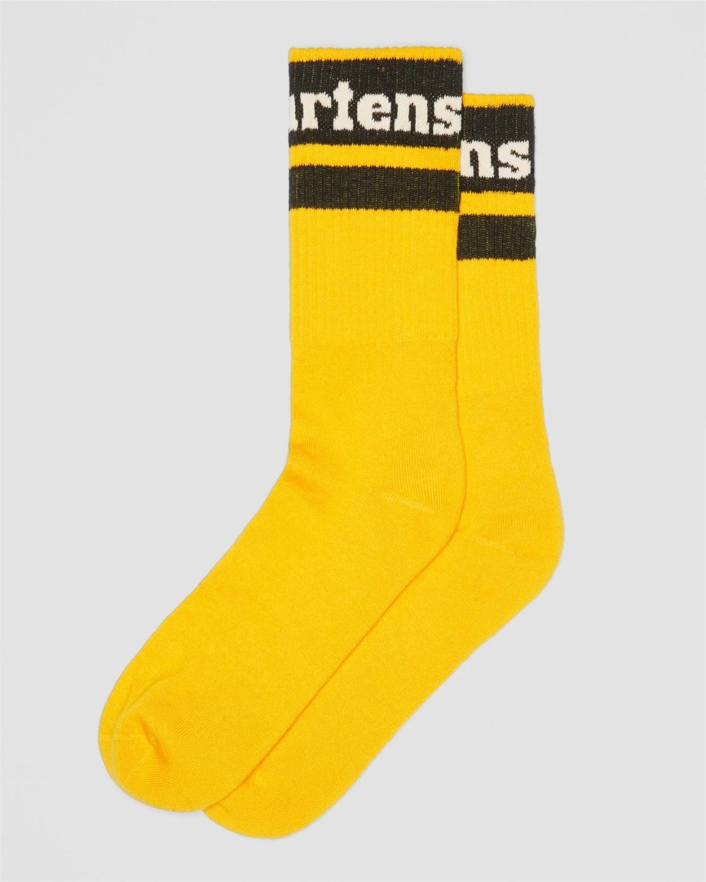 DR. MARTENS Носки спортивные из смесового хлопка, желтые, S/M (36/41), 1 пара (Из Финляндии)