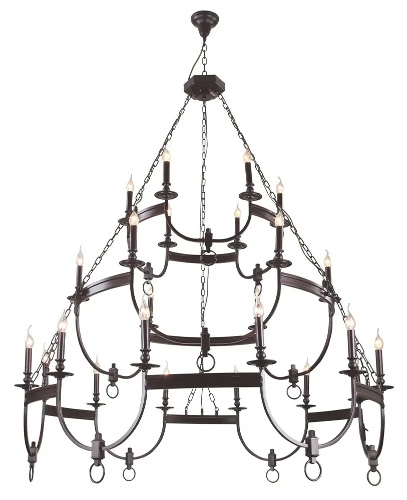 Люстра Crystal Lux SUERTE BROWN SP12+6+6 3110/324