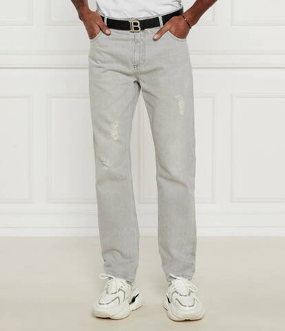 Джинсы Balmain - серый(DH0MI043 DF12)