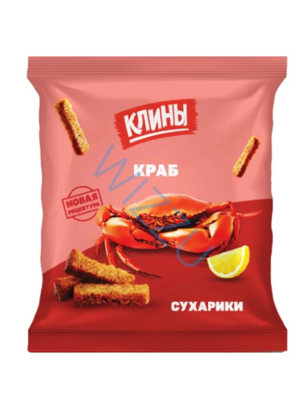Сухарики "Клины" с Крабом 100гр