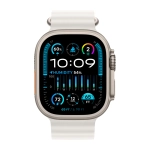 Умные часы Apple Watch Ultra 2 GPS + Cellular, 49mm, Titanium White Ocean Band (Белый)