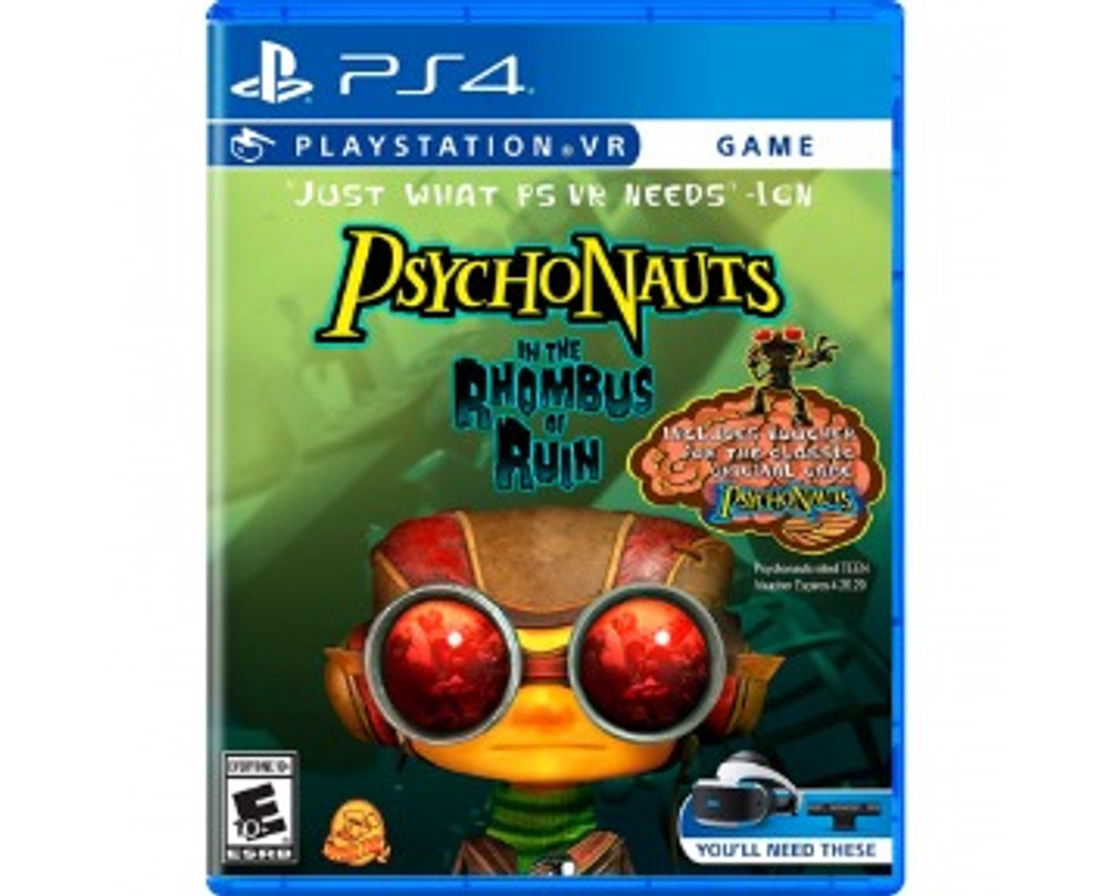 Psychonauts In The Rhombus Of Ruin VR (PS4) NEW