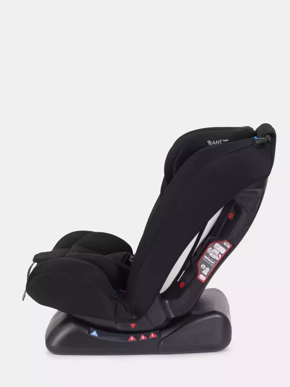 Автокресло ZY26 "Unity" RANT basic (Black) группа 0+-1-2-3 (0-36 кг)