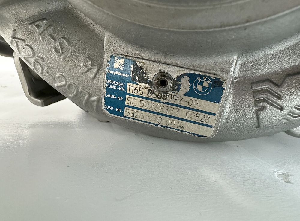 Турбина 53269700014 BorgWarner для BMW