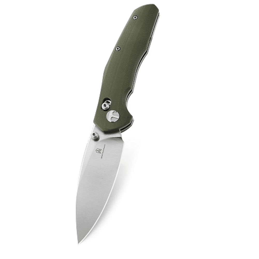 Нож Bestechman Ronan сталь 14C28N, рукоять G10 зеленая