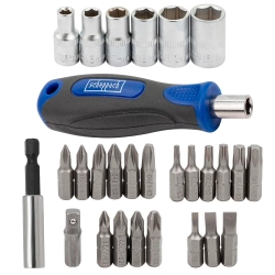 Набор инструментов 28пр., 1/4'' Scheppach Sch-HW-S21