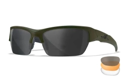 Очки Wiley X WX VALOR 2.5 OD Green Frame Grey/Clear/Light Rust