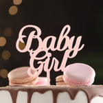 Топпер "Baby girl", светло розовый