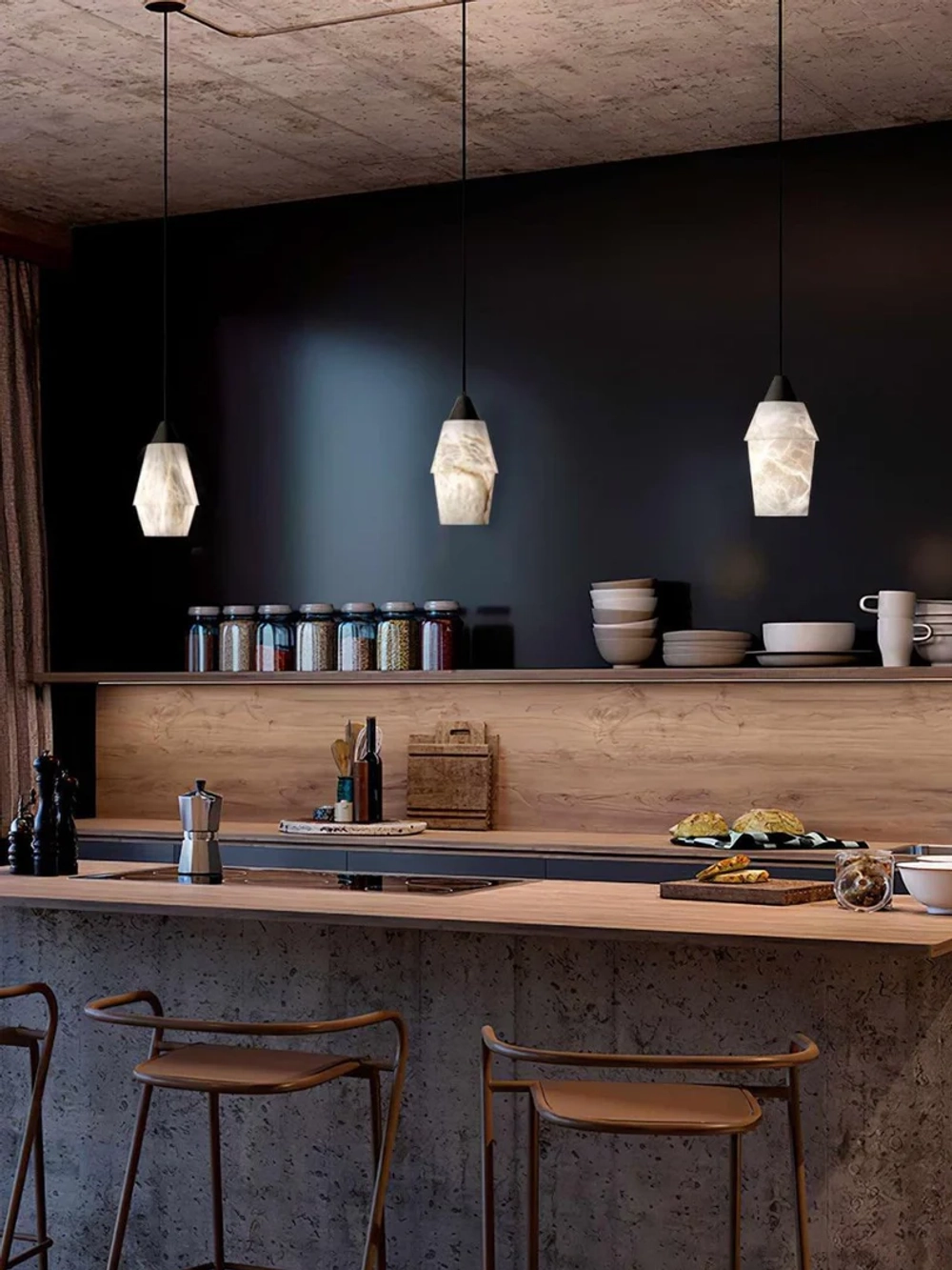 Pendant design lamp .ten ma do by Atelier Alain Ellouz