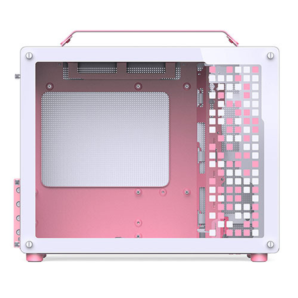 Корпус JONSBO Jonsplus Z20, mini-ITX, micro-ATX, розово-белый (без БП)