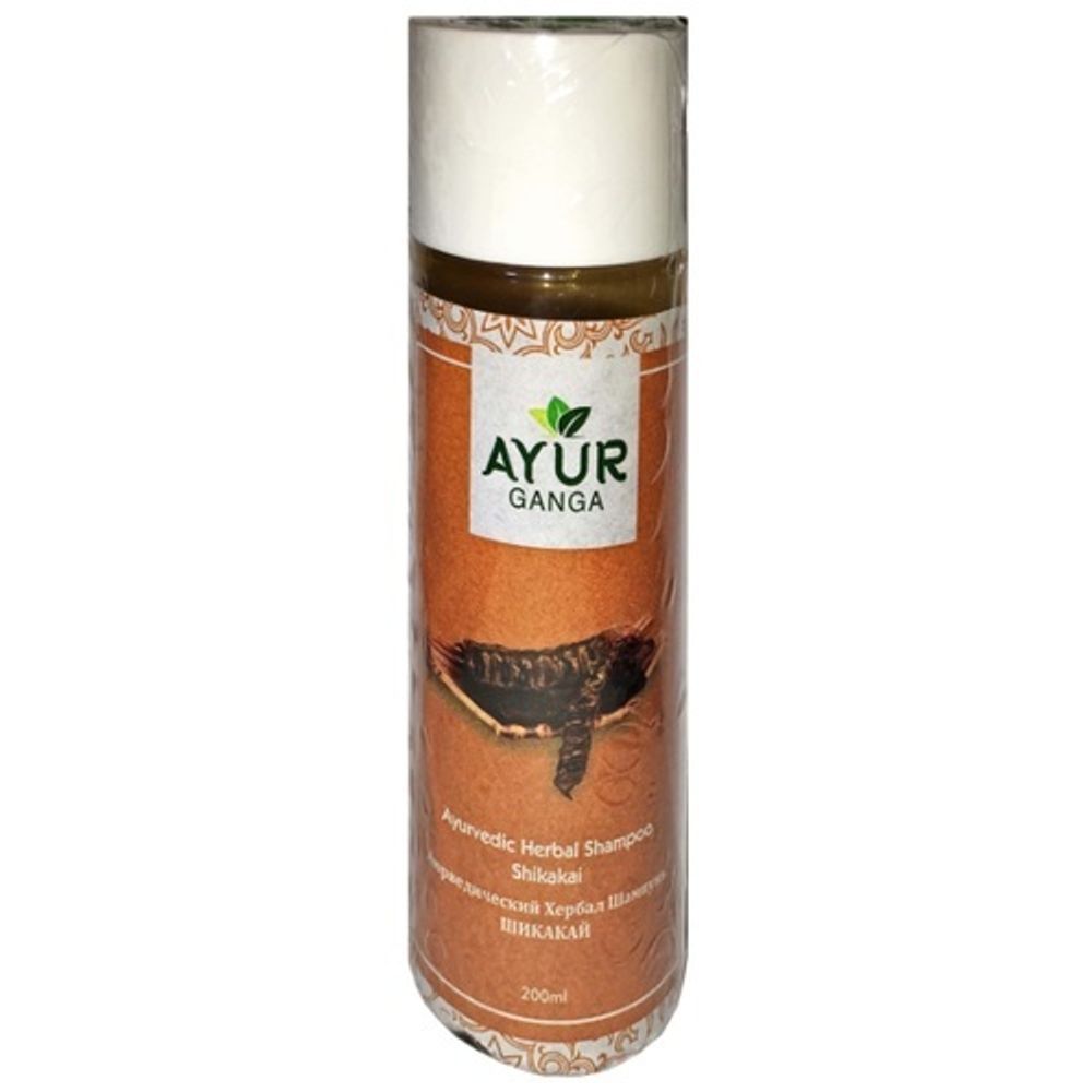 Шампунь Ayur Ganga Шикакай Ayurvedic Herbal 200 мл