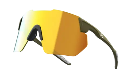 Спортивные очки 720armour Kamikaze Cylinder + / Olive Branch / Brown Yellow Ti Lens