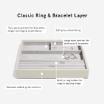 Органайзер для украшений Stackers Classic Ring and Bracelets Layer (Oatmeal)