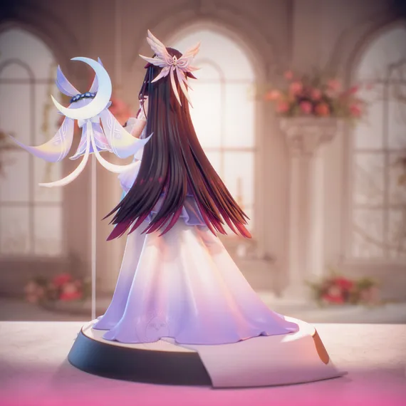 Columbina on wedding - Genshin Impact