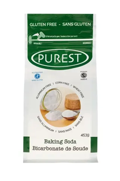 Сода Американская натуральная «Purest», Gluten Free, Aluminum Free, Allergen Free, Non GMO, Kosher, 453 г
