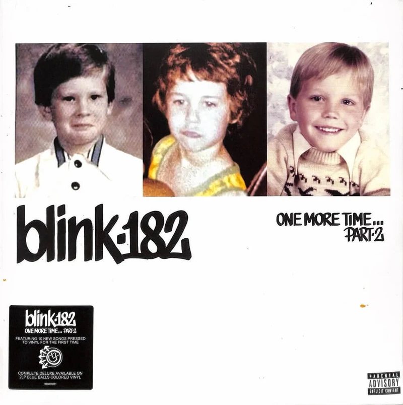 BLINK-182 One More Time... Part-2 (Deluxe) (Blue Balls) (2Винил)