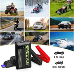 Устройство пусковое портативное бустер Yesper 8000mAh 29.6Wh 1200A Model: Armor mini