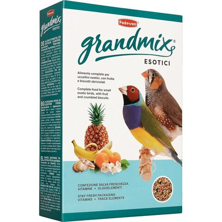 Корм для экзотических птиц Padovan Grand Mix Esotici 0.400 основной рацион