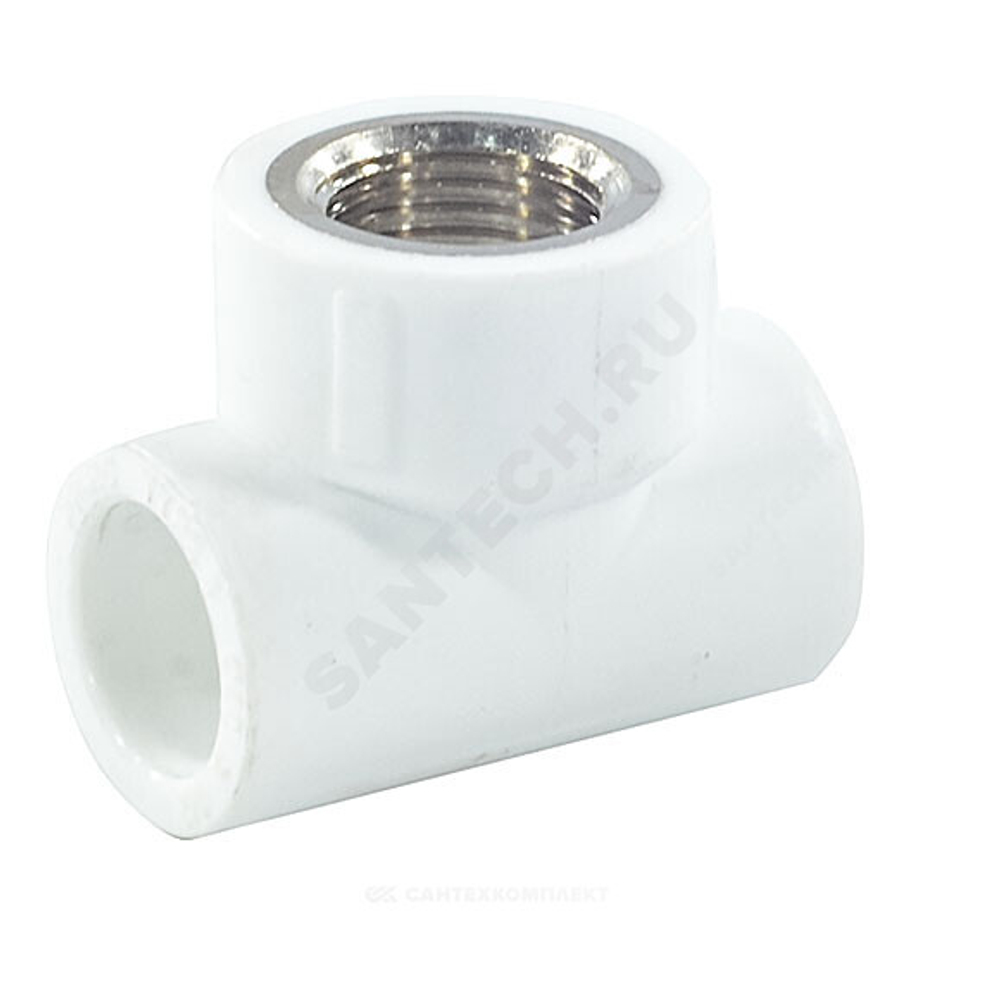 Тройник PP-R комбинированный белый Дн 32х1" ВР PRO VALFEX 10127032-PRO