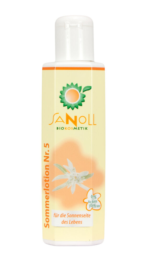 Летний лосьон № 5 Sanoll Biokosmetik, 150 мл