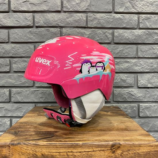 Шлем детский Uvex Manic Pink penguin